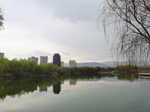 蘭州銀灘黃河濕地公園。新甘肅·甘肅日?qǐng)?bào)記者杜雪琴攝.jpg